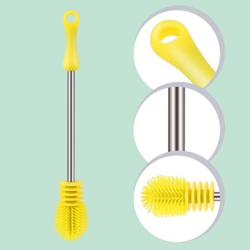 Силиконовая щетка для бутылок Многофункциональная.