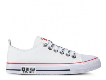 Trampki damskie Big Star Białe KK274101 39