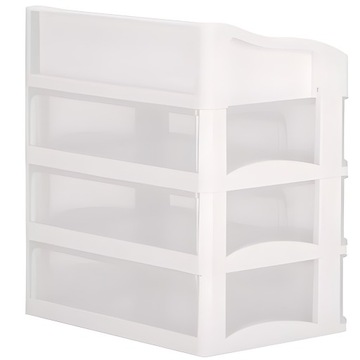 КОРОБКА-ОРГАНИЗАТОР ДЛЯ КОСМЕТИКИ КОНТЕЙНЕР ШКАФ ДЛЯ ЮВЕЛИРНЫХ ИЗДЕЛИЙ С 3 ЯЩИКАМИ