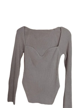 ELEGANCKI DAMSKI SWETER CIEPLY JESIENNY ZIMOWY DŁUGI RĘKAW NA CODZIEŃ