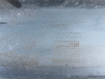 CITROEN C1 05-08 NÁRAZNÍK PŘEDNÍ ORIGINÁLNÍ