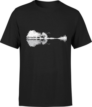 GITARA PREZENT DLA GITARZYSTY KOSZULKA MĘSKA ROZ S T-SHIRT MĘSKI TSHIRT