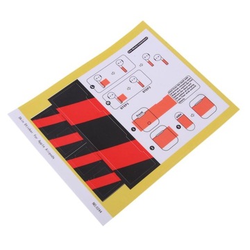 Do naklejek naklejka ochronna na płytę czołową