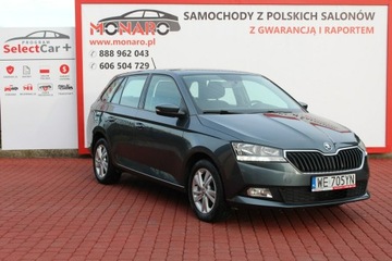 Skoda Fabia III Kombi Facelifting 1.0 TSI 95KM 2019 Skoda Fabia AMBITION 1.0TSI 95KM Salon PL GWARANCJA RAPORT SelectCar+ FV23%, zdjęcie 3