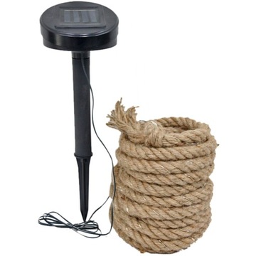 SZNUR JUTOWY 4,5M Z 60 LAMPKAMI LED