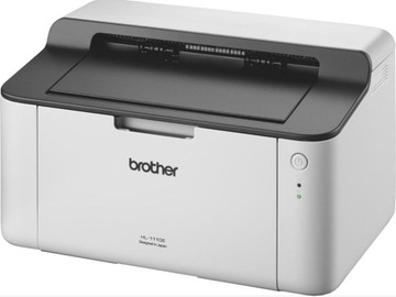 Маленький лазерный принтер Brother HL-1110E, дешевый тонер