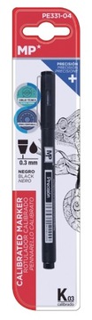 CIENKOPIS DŁUGOPIS CZARNY PRECYZYJNY MP 0,3 mm