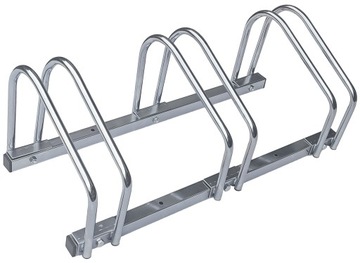 СТОЙКА НА 3 ВЕЛОСИПЕДА ПАРКОВКА ДЛЯ ВЕЛОСИПЕДОВ НА 3 ПОЛОЖЕНИЯ