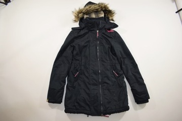 DŁUGA DAMSKA KURTKA ZIMOWA SUPERDRY PARKA ROZ.34/XS