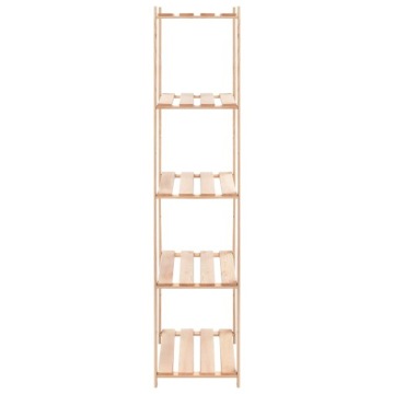 vidaXL Полки с 5 полками 2 шт 80x38x170 см сосна 250 кг