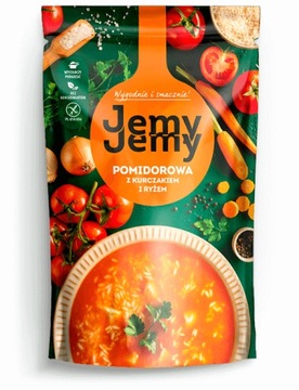 JEMY JEMY POMIDOROWA z kurczakiem ryżem 450g PROFI