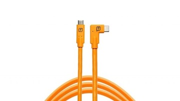 Tether Tools TetherPro USB-C - USB-C kątowy 4,6m pomarańczowy