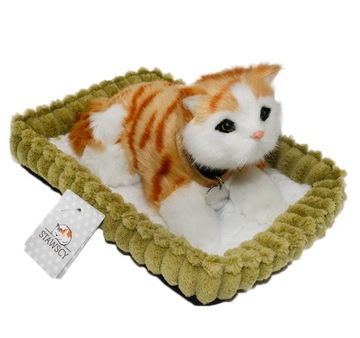 Статуэтка Котик с КИВАЮЩЕЙ ГОЛОВКОЙ для машины, собачка