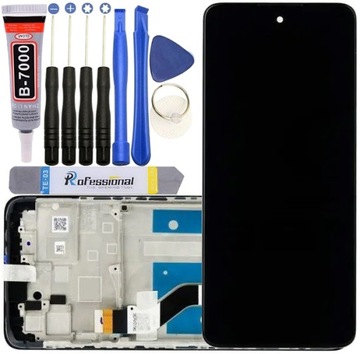 MOTOROLA MOTO G60S XT2133 WYŚWIETLACZ LCD RAMKA