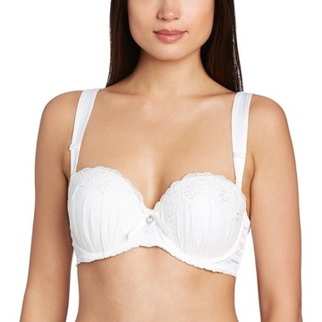 63T Pour Moi Devotion Strapless biustonosz usztywniany z fiszbinami 80F