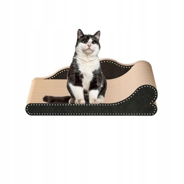 Картонный кошачий домик, Картонная когтеточка