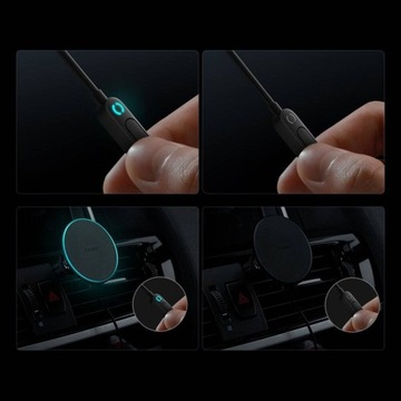 Индуктивное автомобильное зарядное устройство MagSafe Baseus
