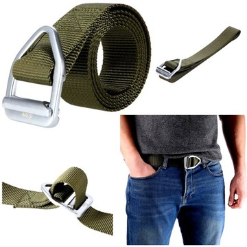 РЕМЕНЬ ТАКТИЧЕСКИЙ ЗЕЛЕНЫЙ 125СМ NILS CAMP NC1728