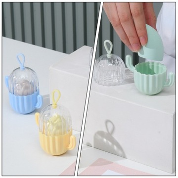 Дорожный футляр для спонжей для макияжа Powder Puff Blenders