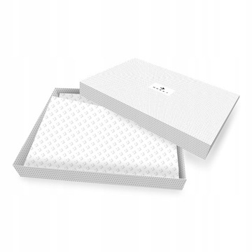 SZLAFROK DAMSKI SATYNOWY PENIUAR PODOMKA WIĄZANY W PUDEŁKU MALINOWY S