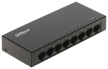 SWITCH PRZEMYSŁOWY 8-PORTOWY DAHUA PFS