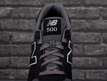 Мужские спортивные кроссовки New Balance, ЧЕРНЫЙ, СЕРЫЙ