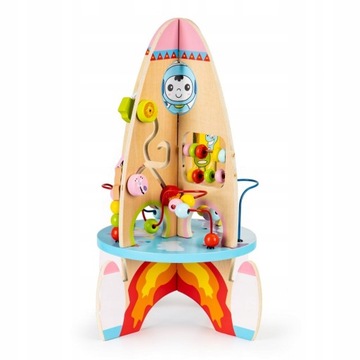 Kostka edukacyjna Ecotoys Rakieta TL88037