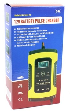 АВТОМОБИЛЬНЫЙ ВЫПРЯМИТЕЛЬ ДЛЯ 12В ЖК-АККУМУЛЯТОРОВ FOXSUR РЕМОНТ ФУНКЦИЯ