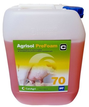 AGRISOL PREFOAM 70 PIANA PŁYN DO MYCIA WYMION 10KG