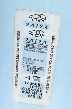 CITROEN DS3 09-14 KGX NÁRAZNÍK PŘEDNÍ KOMPLETNÍ