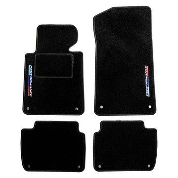 Dywaniki welurowe do BMW 3 E46 1998-2005 Haft