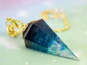 МАЯТНИКОВАЯ СМОЛА МАЯТНИКОВЫЙ ОРГОНИТ ГОЛУБАЯ КРИСТАЛЛИЧЕСКАЯ ГЛАЗУРЬ PAJETKI