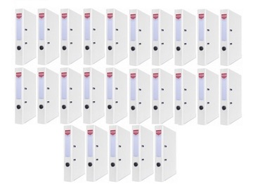 Segregator biurowy A4 55mm OFFICE biały 25 sztuk