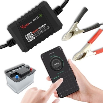 TESTER AKUMULATORA BATERII VGATE BA100 iOS ANDROID
