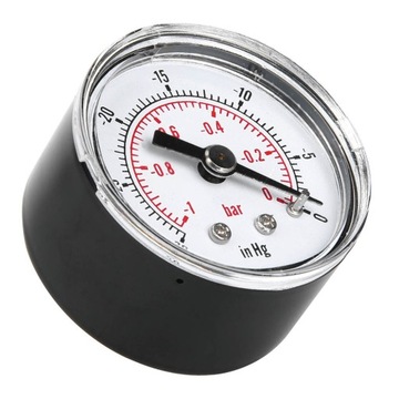 -1 ~ 0 бар -30 ~ 0 дюймов рт.ст. Вакуумный манометр с