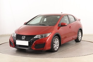 Honda Civic IX Hatchback 5d 1.4 i-VTEC 100KM 2015 Honda Civic 1.4 i-VTEC, Salon Polska, Serwis ASO, zdjęcie 1