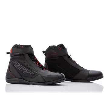 Короткие мотоциклетные ботинки RST Frontier Black/Red 41