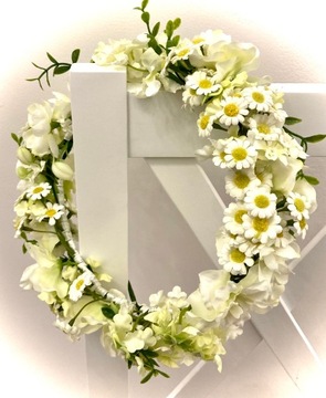 Венок для причастия, венок для причастия, полевые цветы