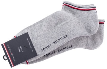 TOMMY HILFIGER MĘSKIE SKARPETKI STOPKI 2P r. 39-42