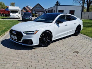 Audi A7 C8 Sportback 3.0 55 TFSI 340KM 2021 Audi A7 Sportback 3.0tfsi 340KM Mod.2022 Biała, zdjęcie 33