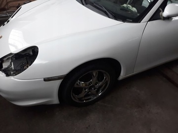 BŁOTNIK LEWY PRZÓD PORSCHE BOXSTER 986 96-04
