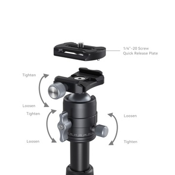 Smallrig 4289 Vt-20 Мини-алюминиевый штатив