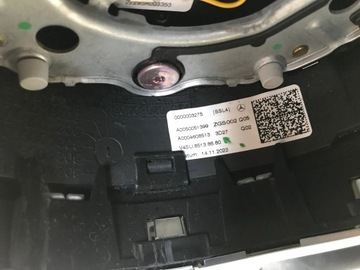 MERCEDES GLC 2022 C253 AMG KIEROWNICA SKÓRZANA GRZANA ŁOPATKI A0050051399