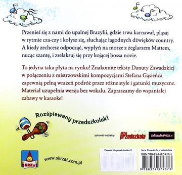 ПЕСНИ ДЛЯ ДЕТЕЙ ДОШКОЛЬНИКОВ 10 лет - Данута Завадзка К.С.