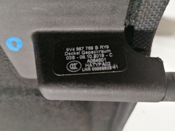 AUDI A3 8V ЗАДНЯЯ ПОЛКА БАГАЖНИКА 5D ORIGINAL 2012-