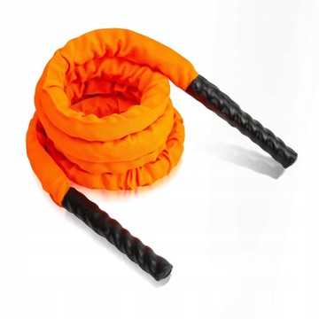 Утяжеленная скакалка из полиэстера 38 мм в помещении