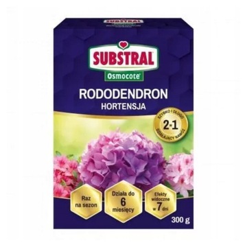 Substral osmocote 2w1 Do Rododendronów i Hortensji 300 g