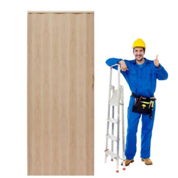 DRZWI HARMONIJKOWE 80cm dąb sonoma mat MODUŁOWE SKŁADANE ŁAMANE
