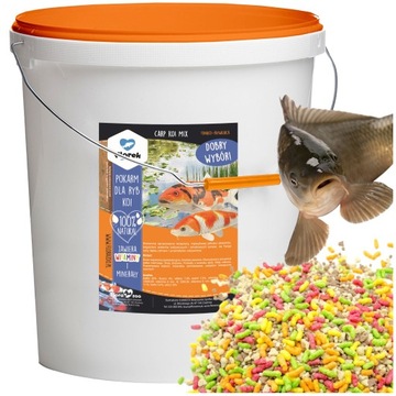 POKARM DLA RYB KOI KARPI KARMA MIX OCZKO WODNE