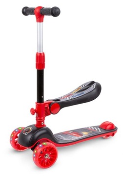 Самокат-балансир Kidwell Rimba RACE со светодиодной подсветкой.